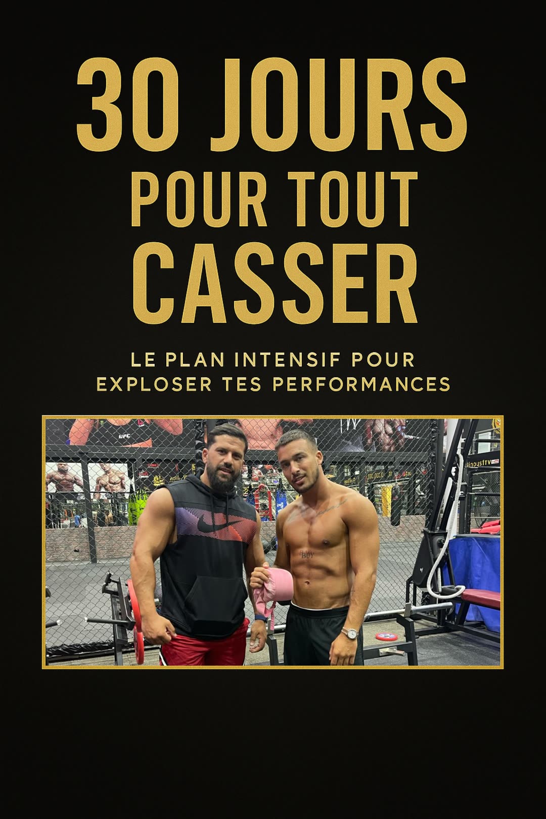30 jours pour tout casser, visuel original avec Laurent JLC et Hmida